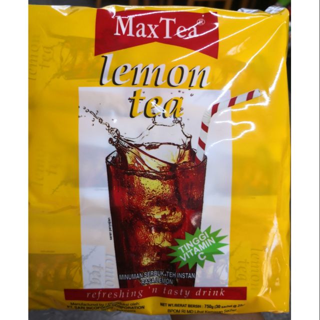 熱銷 印尼 MaxTea Lemon Tea 檸檬茶 檸檬紅茶 紅茶 奶茶系列 即期品