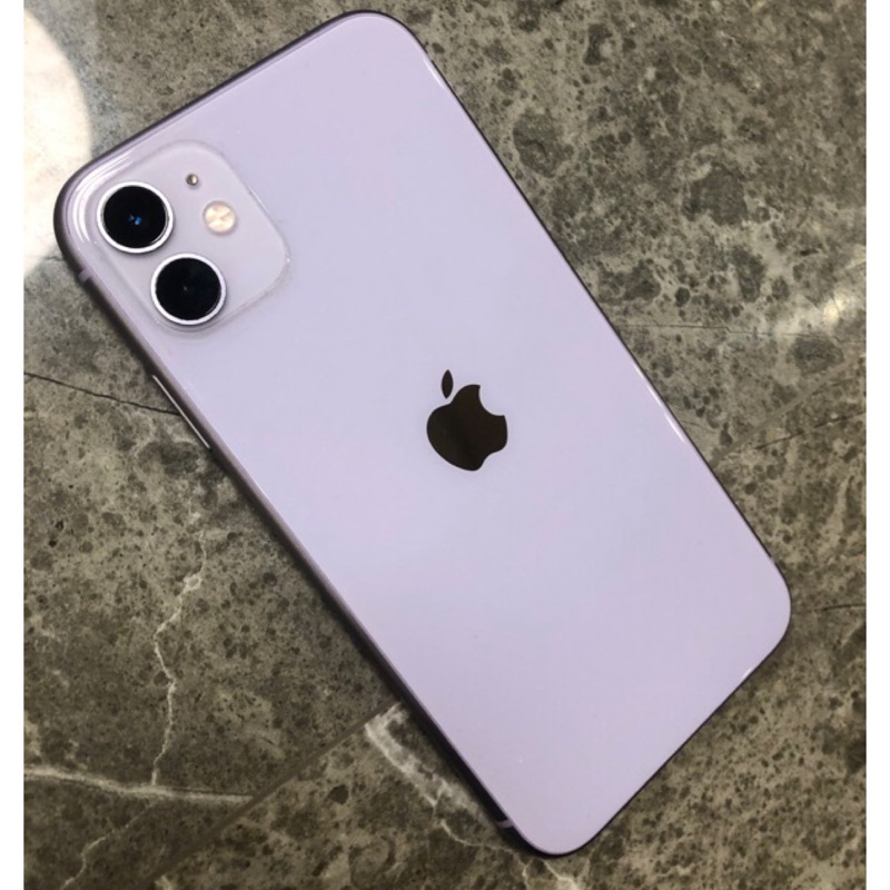 iPhone 11 64g 紫色台南面交 充電線耳機全新未拆