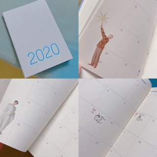 seventeen 年曆 2020 手帳 筆記本 日程表 記事本 season greetings