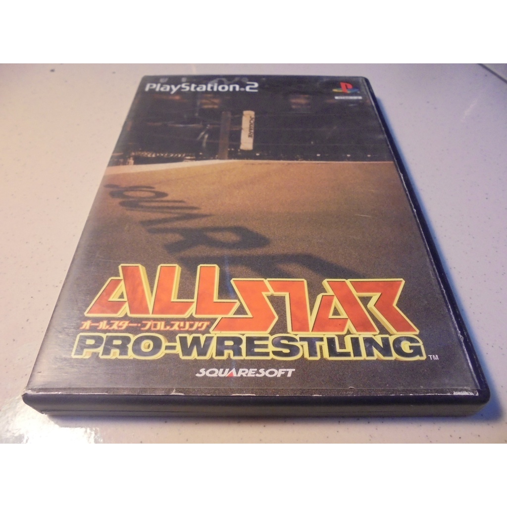 PS2 全明星職業摔角1/全日本明星摔角 All Star Pro Wrestling 1 日文版 桃園《蝦米小鋪》