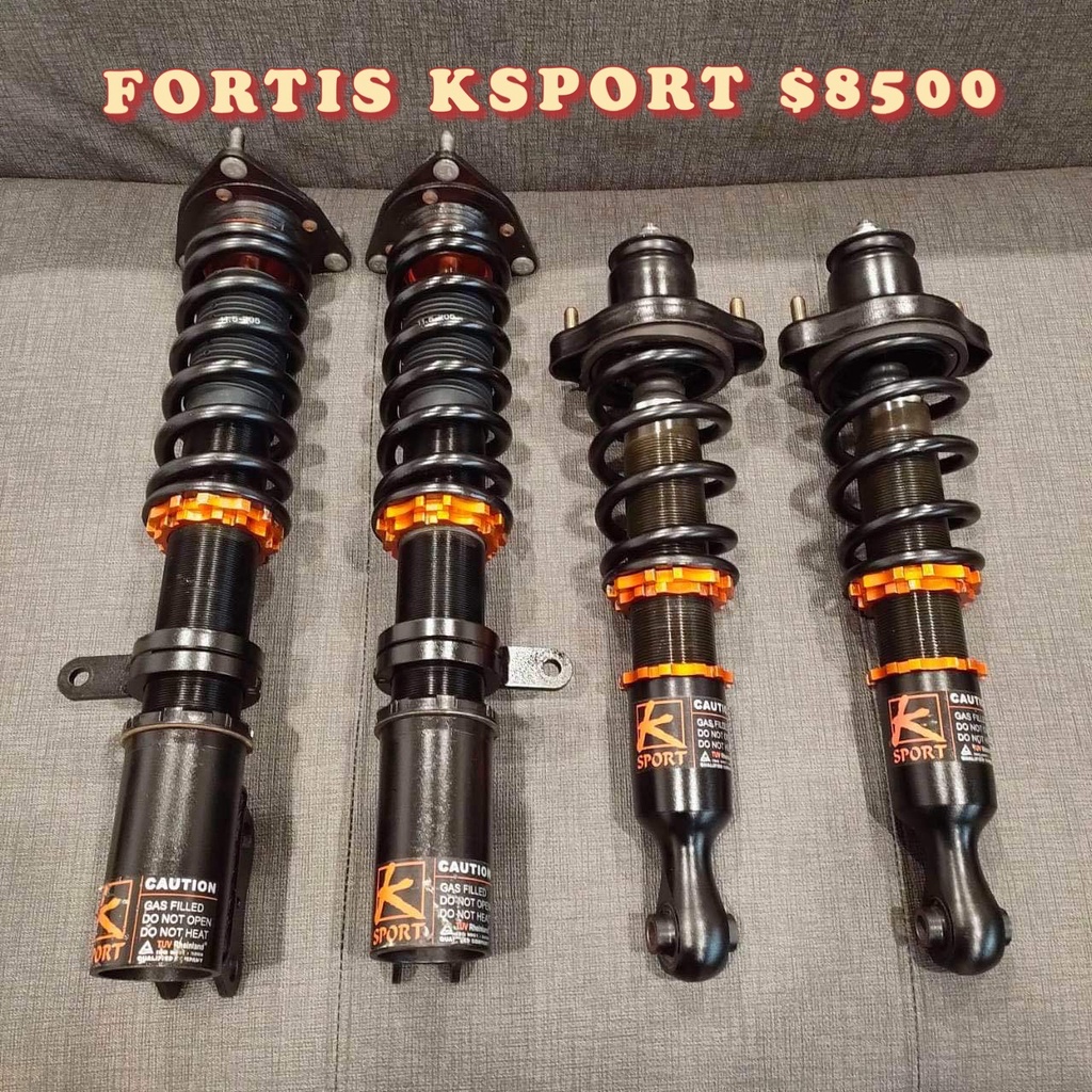 三菱 FORTIS KSPORT 高低軟硬可調避震器