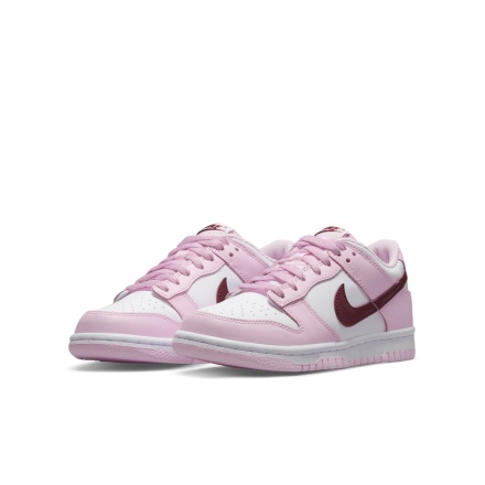 ZAjapan】日本代購NIKE DUNK LOW GS TULIP PINK 低筒粉紅色草莓女鞋