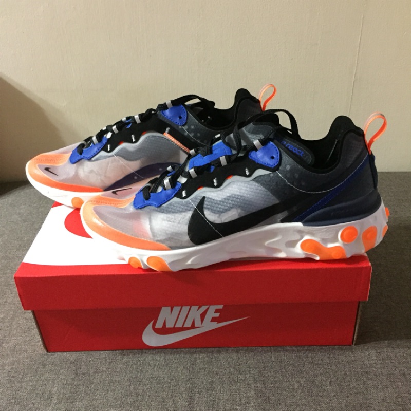 全新正品Nike React Element 87 AQ1090-004 US9.5  現貨供應