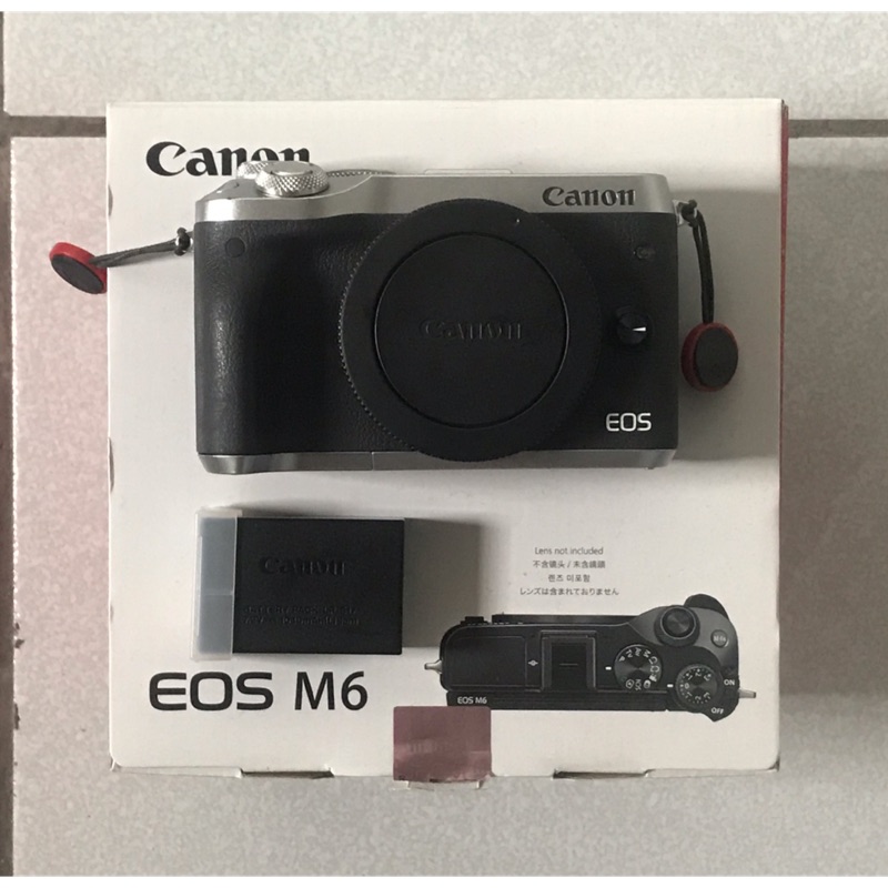 Canon eos m6 單機身 彩虹 原廠 公司貨