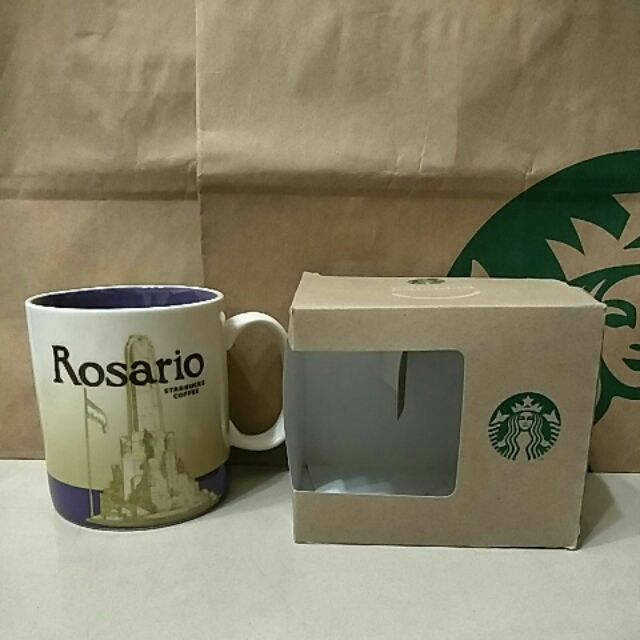 【星巴克Starbucks】*現貨全新附盒sku標籤* 星巴克城市杯*阿根廷Rosario 16oz杯