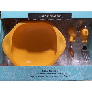【MARCUS&MARCUS】動物樂園寶寶握握學習禮盒組（長頸鹿黃)
