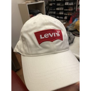 Levi’s 白色經典logo 老帽 棒球帽 運動帽