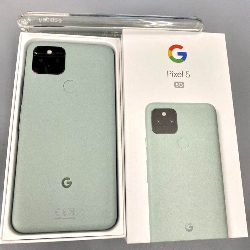 Google Pixel5 Pixel 5 綠色 保固中 Spigen殼