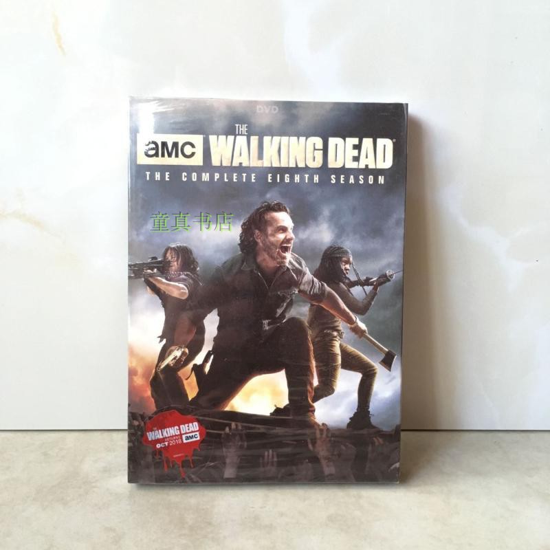 行尸走肉the Walking Dead 5dvd 第8季高清英文帶英文字幕現貨 蝦皮購物
