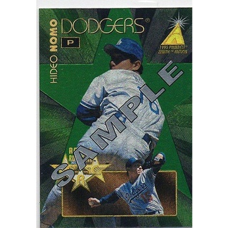 MLB 球員卡 美國職棒 Nomo 野茂英雄 1995 Zenith Rookie Roll Call Sample