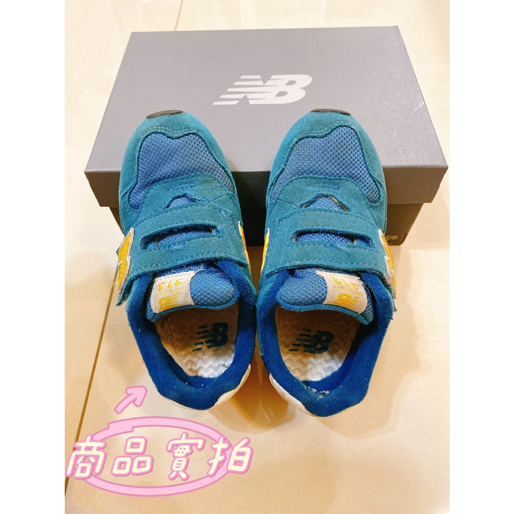 (二手) New Balance - 運動童鞋-NB313機能運動款/專櫃正版 / 藍款 /16cm