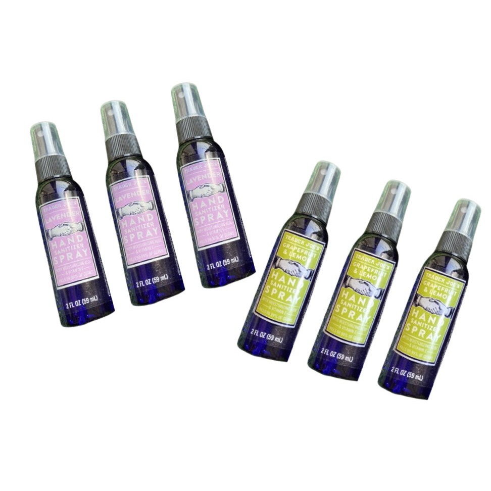 Puffy小舖 美國Trader Joe's Hand sanitizer Spray 葡萄柚檸檬乾洗手 薰衣草乾洗手 蝦皮購物