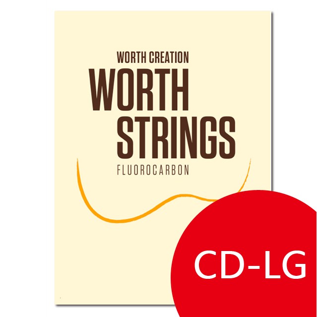 日本製造 WORTH hard LOW-G 烏克麗麗弦 高張力 透明弦 21吋/23吋共用 CD-LG