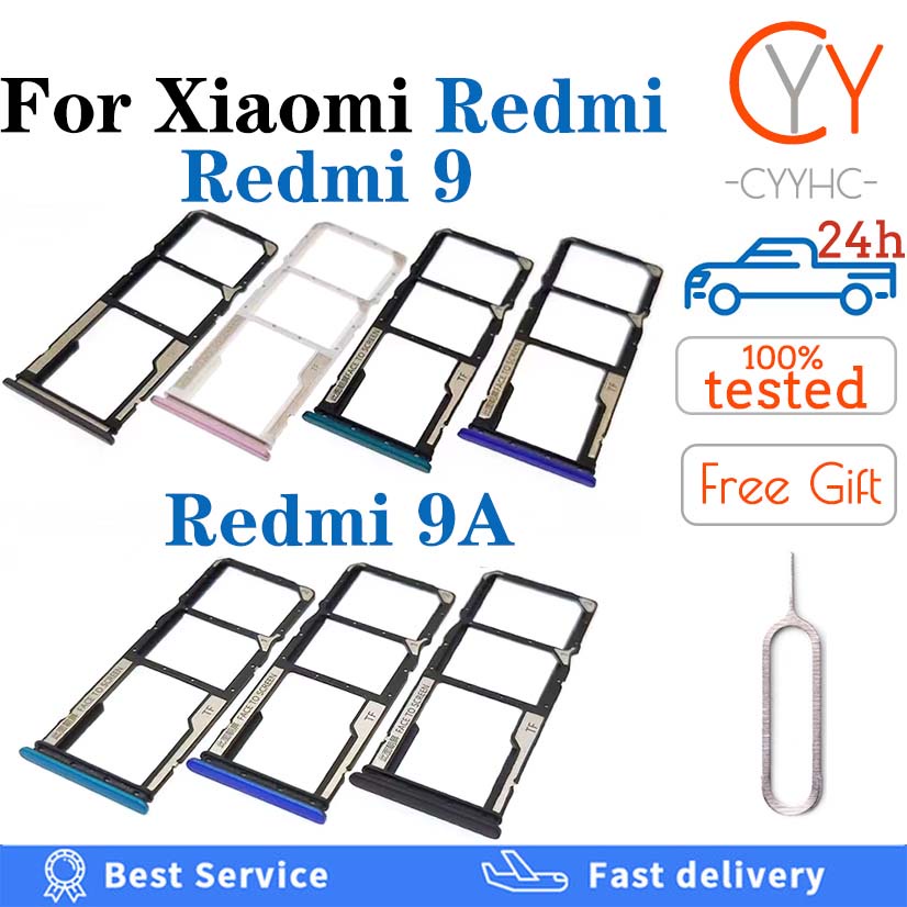 XIAOMI 用於小米 Redmi 9 9A / Redmi9 Redmi9A SIM 卡適配器 SIM 卡的 SIM