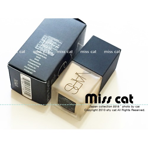 『Miss Cat 貓小姐』＊ NARS 裸光奇蹟粉底液《精巧瓶》#DEAUVILLE 15ml #網拍最低價