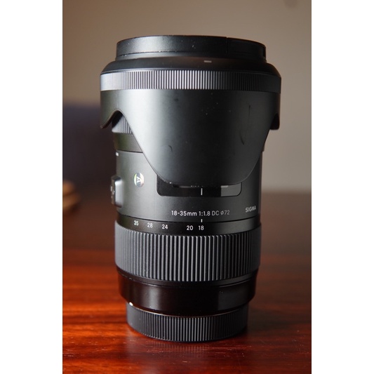 Sigma 18-35mm f1.8 Art DC for Canon