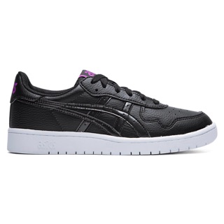 【全能MAX】ASICS 女生 TIGER JAPAN S 復古經典款 皮革 板鞋 黑色 1192A185-002