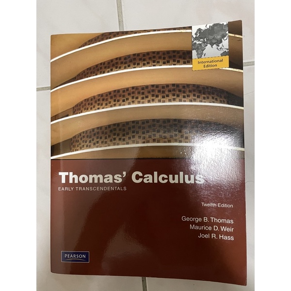 Thomas Calculus 微積分 逢甲