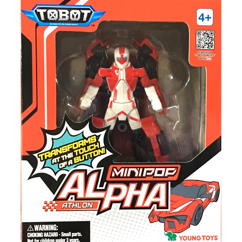 TOBOT 迷你機器戰士 ALPHA ENG