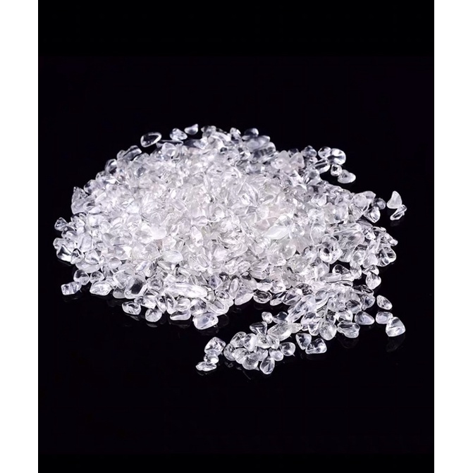 白水晶 粉晶 🌈現貨🌈可面交  消磁 淨化 水晶碎石 消磁石