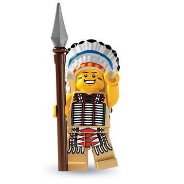 LEGO Minifigures Series 3 樂高3代 第3季 8803 #3印地安酋長