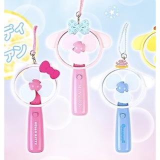 現貨 現貨在臺 日本 三麗鷗 手持風扇 Kitty 美樂蒂 大耳狗 喜拿 Melody 電風扇 手壓式