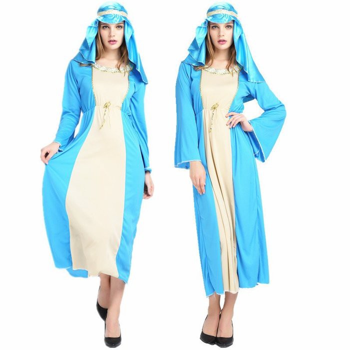 🌹手舞足蹈舞蹈用品🌹中東服裝/藍色女阿拉伯服裝/女牧羊人/購買價$700元/出租價$300元