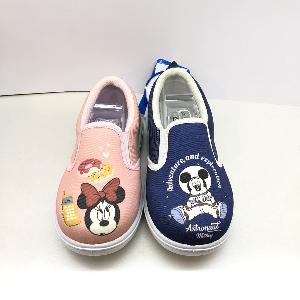 Disney迪士尼 Mickey 太空米奇 米妮 唐老鴨 男童 女童 休閒鞋 懶人鞋 童鞋 兒童 布鞋 台灣製