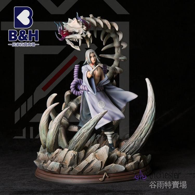 簡刻工作室火影忍者君麻呂輝夜一族血繼界限gk樹脂雕像 蝦皮購物