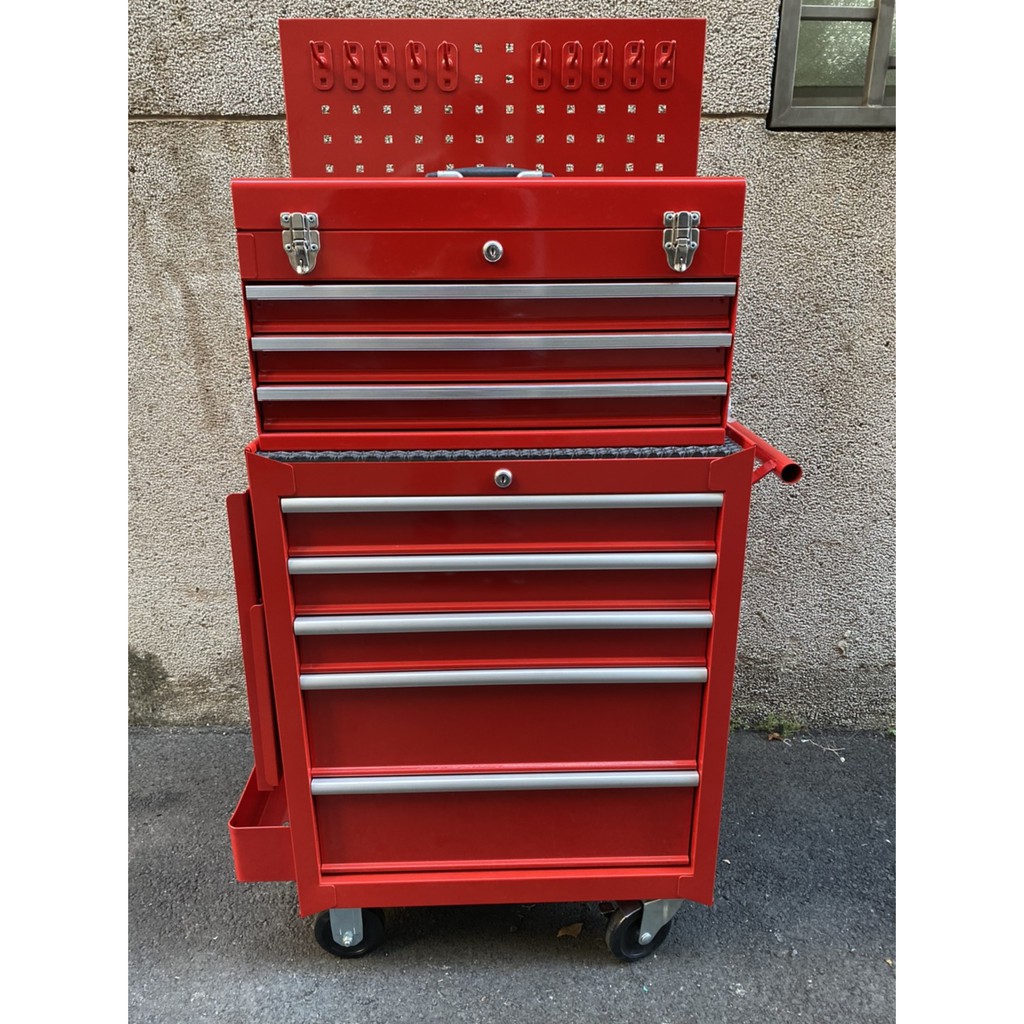 多功能工具車掛板式工具車五抽工具車粉體烤漆車庫工具車 530 A三抽工具箱台灣製造 蝦皮購物