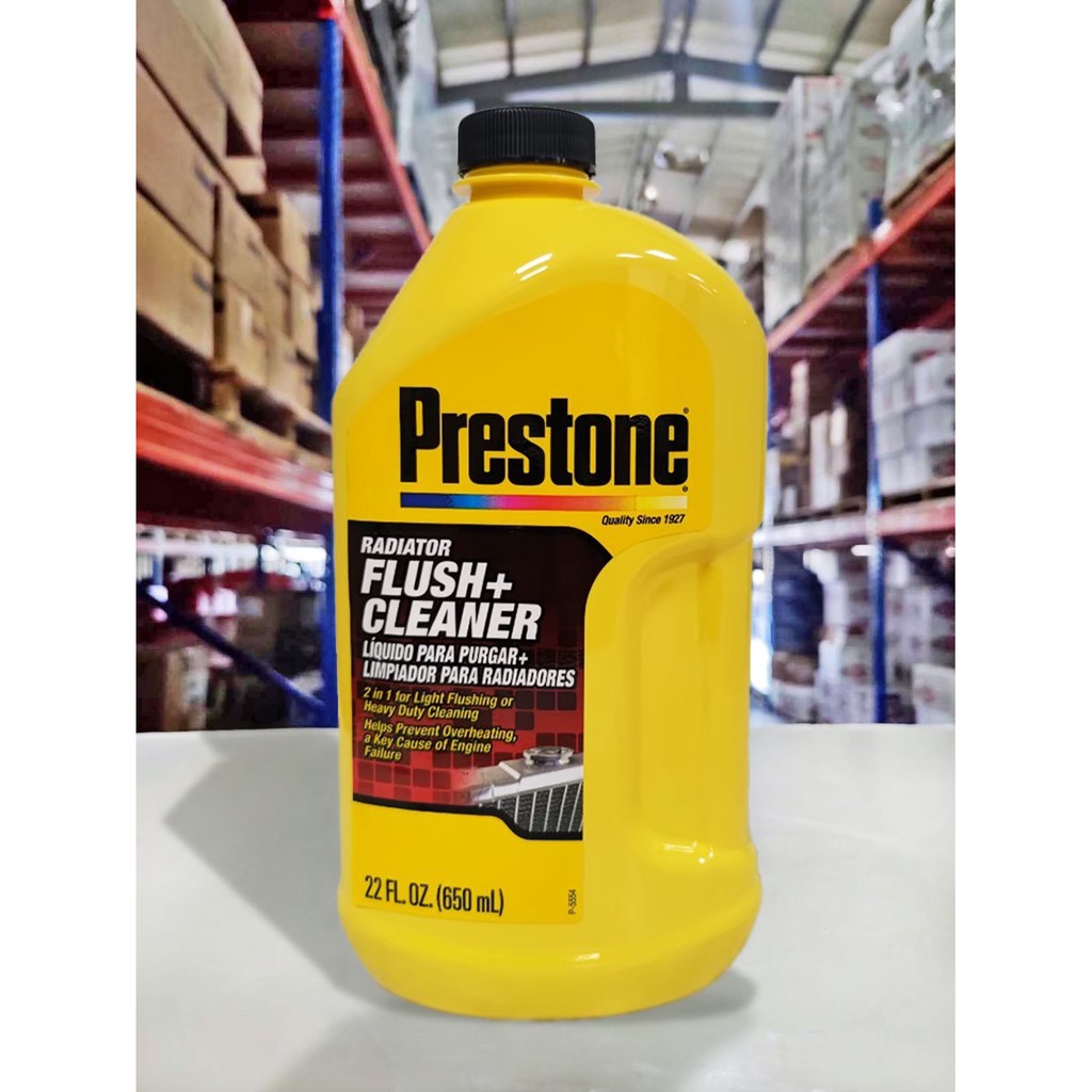 『油工廠』PRESTONE RADIATOR FLUSH+ CLEANER 快速水箱清洗劑 除鏽 AS105Y 蝦皮購物