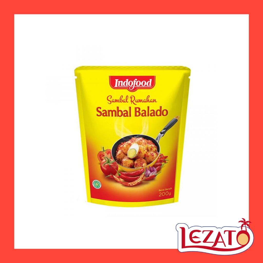 【Lezato樂佳多】INDOFOOD Sambal Balado 巴拉多辣椒醬 200g 印尼料理 調味醬