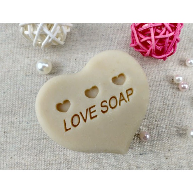 (7092)DIY樂樂#皂章 台灣製造 LOVESOAP章 任買5贈1 壓克力皂章 手工皂用  贈章可自選款 皂模裝飾