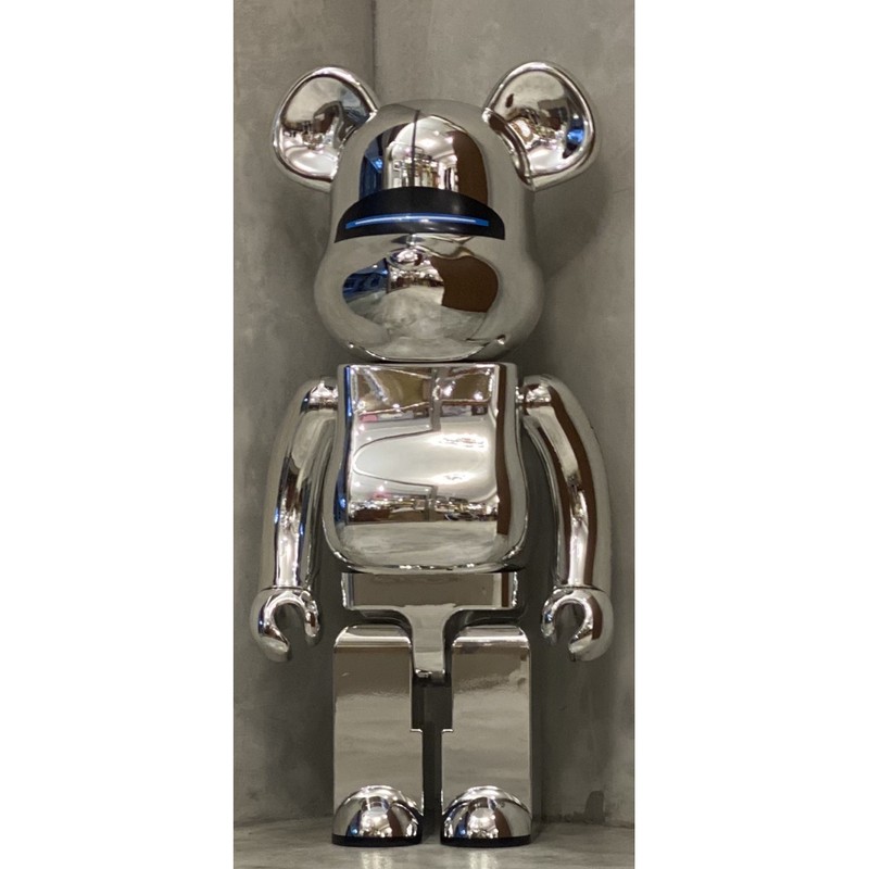 BE@RBRICK x Sorayama 空山基 初代 銀色 電鍍 1000%