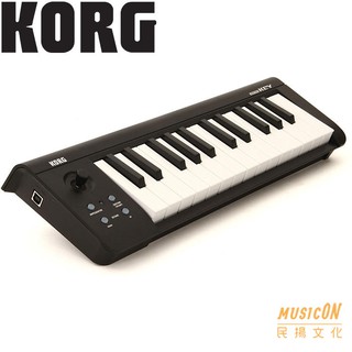 【民揚樂器】MIDI 鍵盤控制器 KORG microkey 25鍵 主控鍵盤 micro key