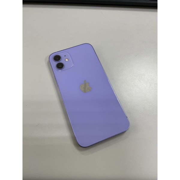 iPhone 12 128g紫色 電池97% 無拆無修 備用機出售