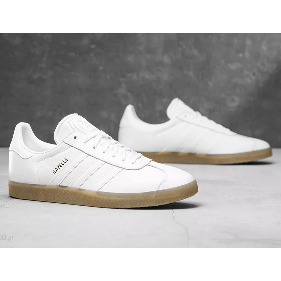 Us6 Us14 預購adidas Originals Gazelle 休閒鞋白鞋皮革台灣未發售bd7479 蝦皮購物