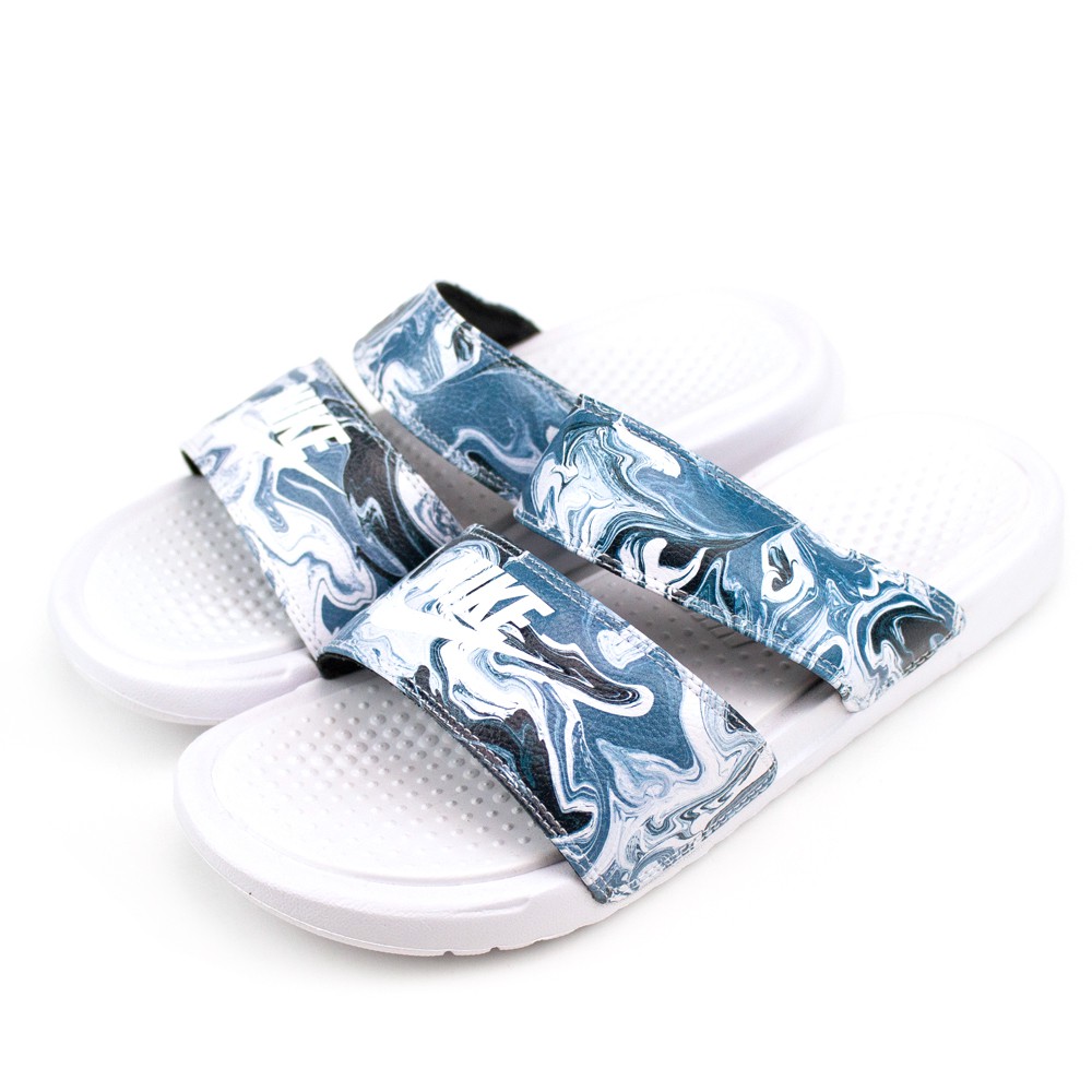 nike benassi duo ultra slide blue