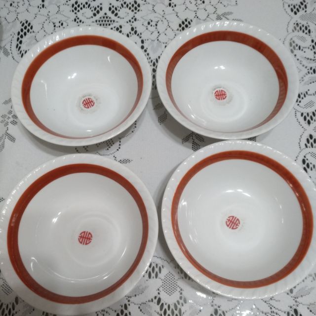 大同壽字正方印章大湯碗