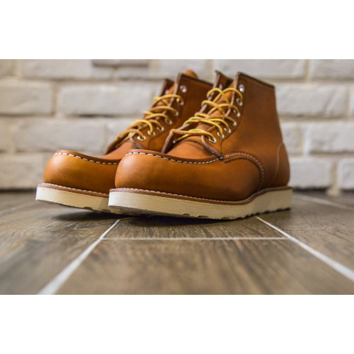 【紐約范特西】現貨 Red Wing 875 6-Inch Moc Boot 經典  棕色基本配色