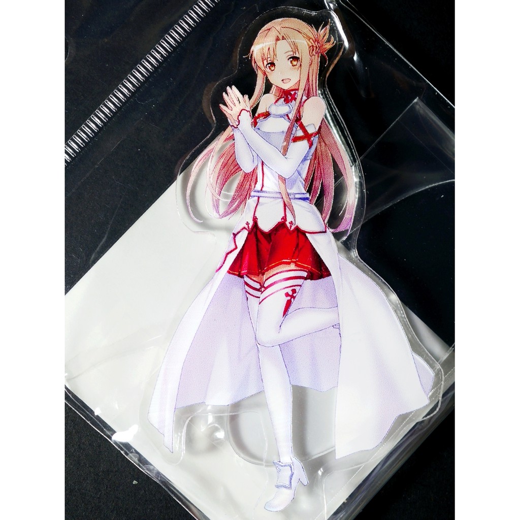 [加冰] () 刀劍神域 電擊文庫25周年 日本秋葉原 期間限定販售 小型壓克力立牌 亞絲娜 日版 全新未拆