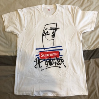 supreme x jean paul gaultier tee