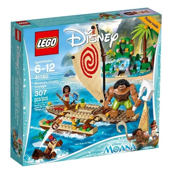 【積木樂園】樂高 LEGO 41150 迪士尼公主系列 - Moana’s Ocean Voyage