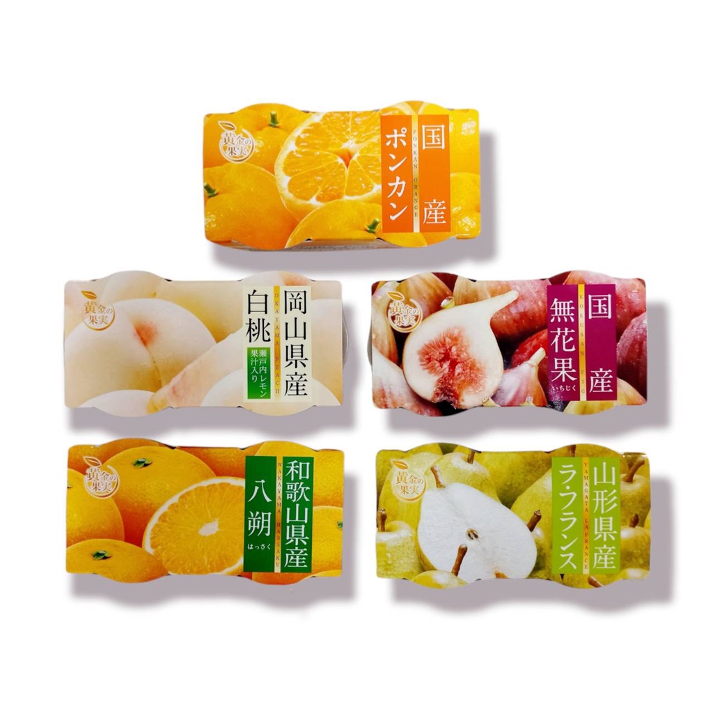 谷尾食糧 2入果凍杯 - 橘子 / 香橙 / 白桃 / 無花果 / 西洋梨