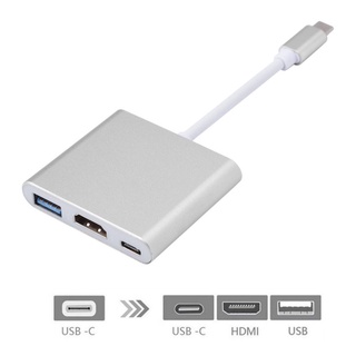 Hub Adapter Converter USB-C 3.1 Type C To HDMI USB 3.0 Charg