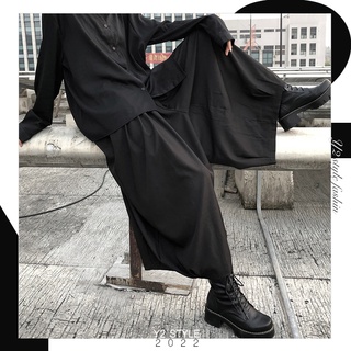 Y2 style▪️個性直筒褲長褲大寬褲▪️Y2style歐美設計款寬鬆個性韓版中大尺碼D1-6562