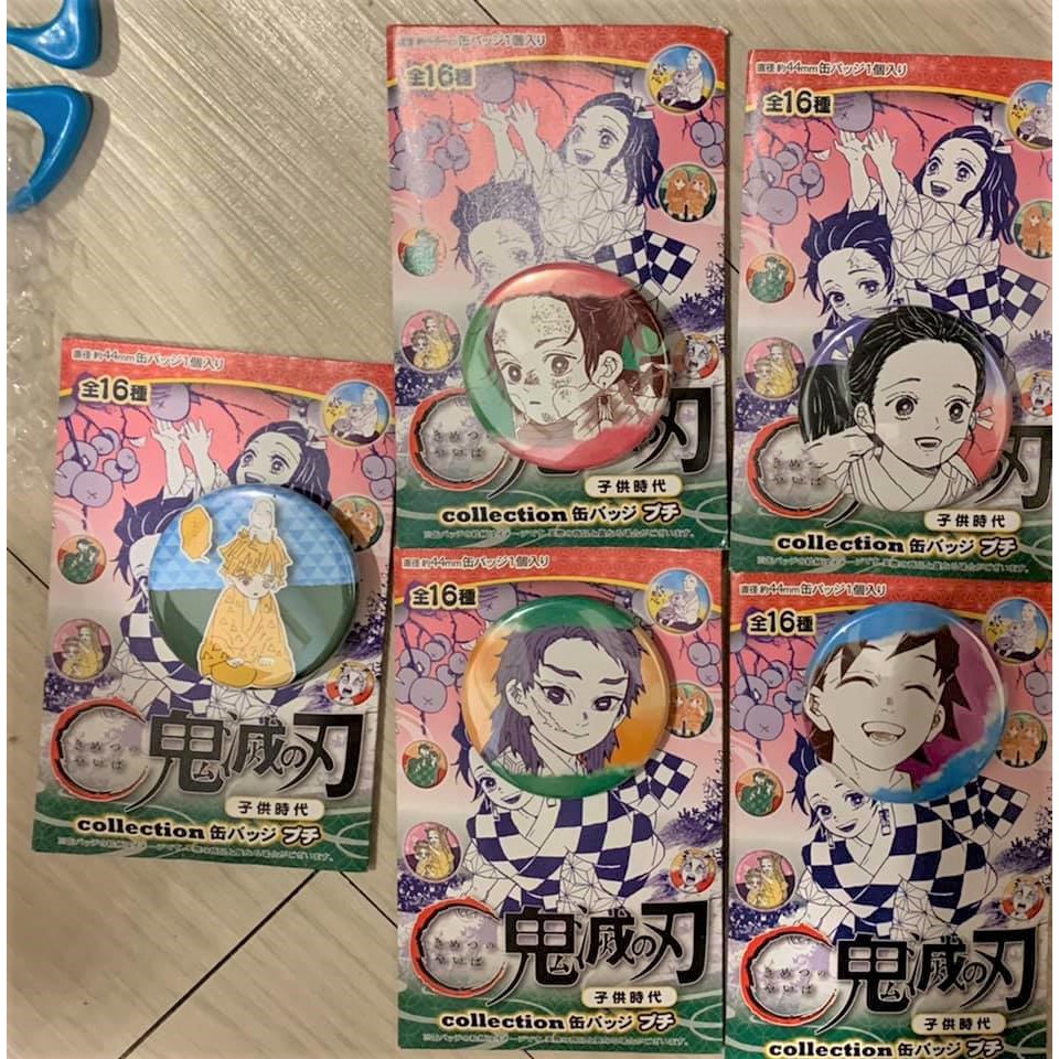 鬼滅之刃小時候徽章義勇錆兔禰豆子善逸炭治郎水呼 蝦皮購物