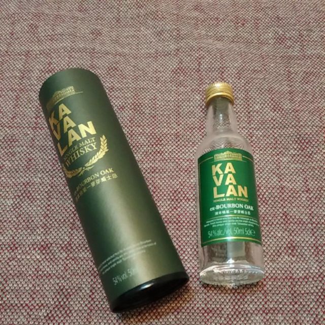 KAVALAN 葛瑪蘭 波本桶小酒 空瓶子 酒瓶 50ml