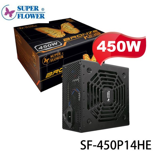 【3CTOWN】含稅 振華 450W Bronze King 電源供應器 (SF-450P14HE)