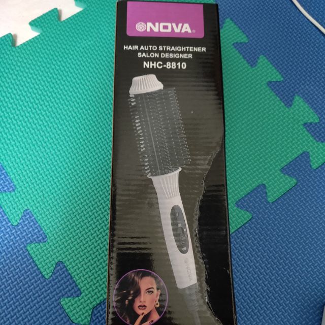 Nova 捲髮梳 負離子防燙造型梳  附贈 贈品